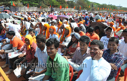 Modi rally in Mangalore